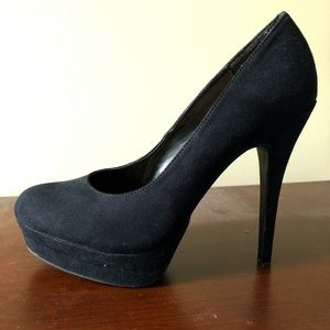LC Lauren Conrad Black Platform Heels